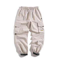 Men's Side Pockets Cargo Harem Pants